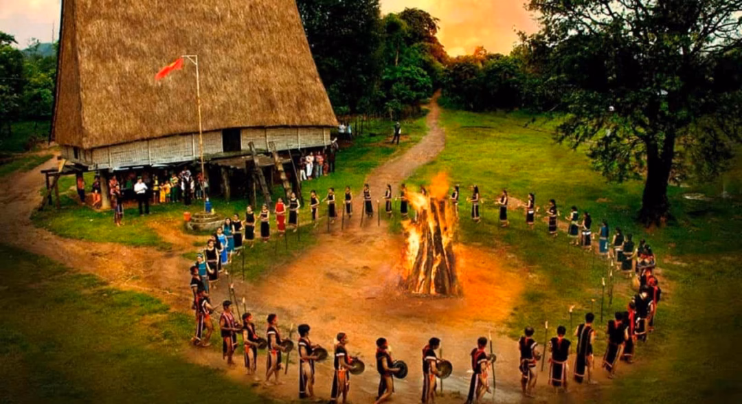 Khu di tích Sóc Bom Bo vào mùa khô Khu di tích Sóc Bom Bo vào mùa khô