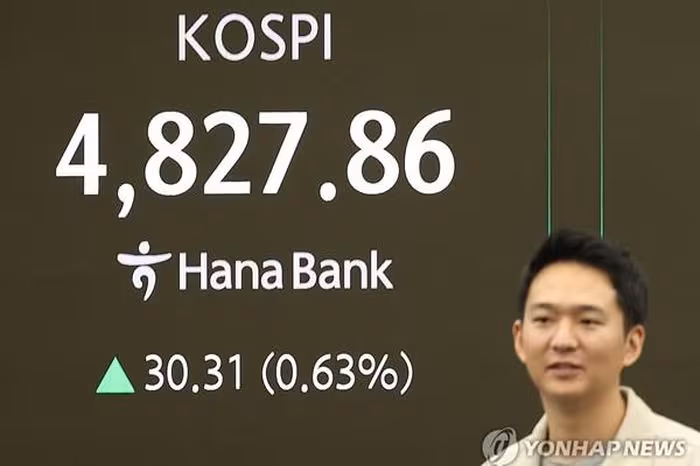 KOSPI phá kỷ lục 4.800 điểm: Đà tăng mạnh của chứng khoán châu Á nhờ AI và TSMC