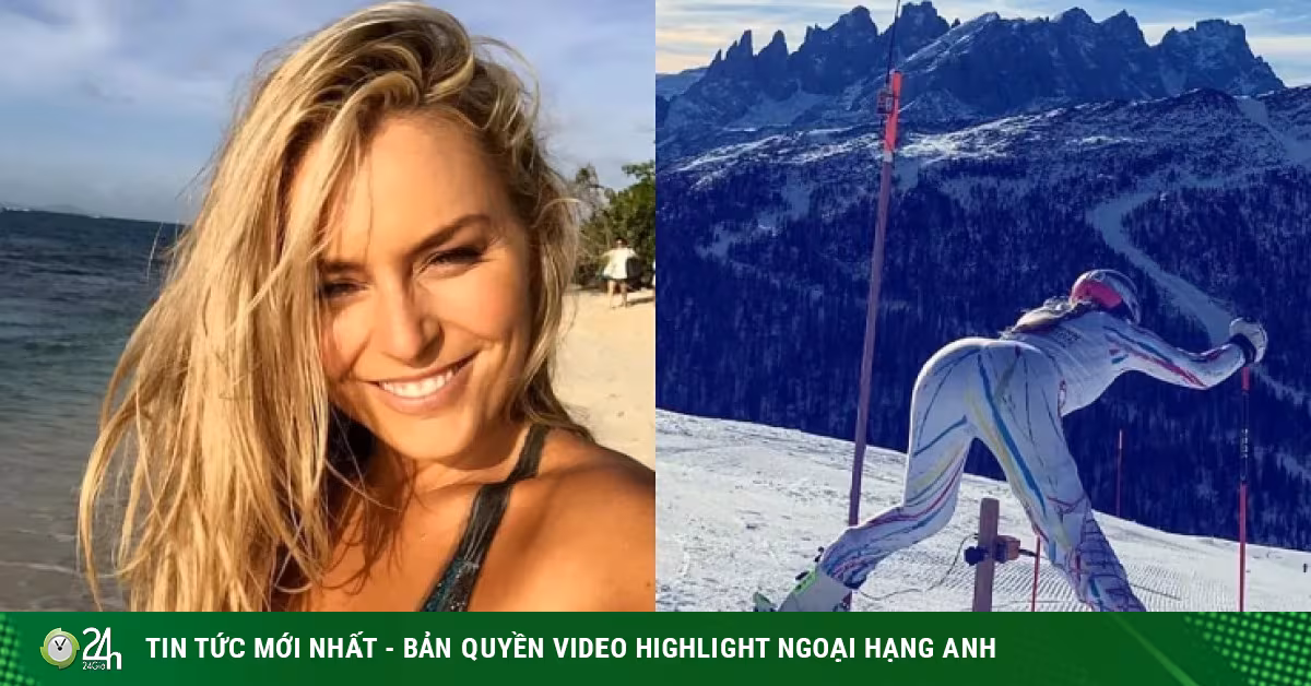 Lindsey Vonn gây bão với body paint táo bạo, chuẩn bị Olympic 2026 ở tuổi 41