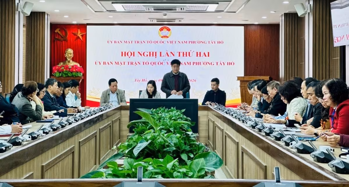 Mặt trận Tây Hồ thành lập Đoàn giám sát bầu cử 2026: Kết quả hội nghị và kế hoạch hành động