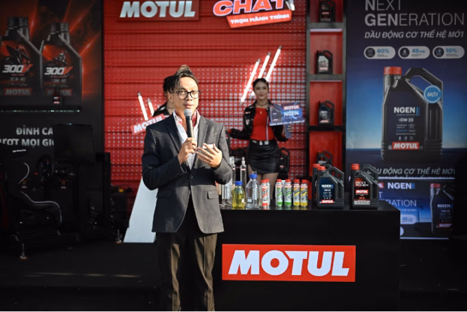 Motul NGEN Hybrid – Dầu nhớt cho xe hybrid Motul giới thiệu công nghệ dầu nhớt NGEN Hybrid tại Vietnam Mobility Show 2025