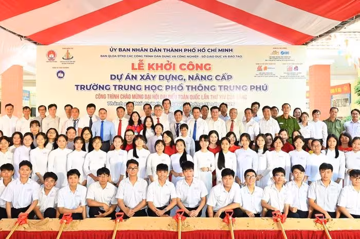 Nâng cấp Trường THPT Trung Phú, dự án 269 tỷ đồng khởi công