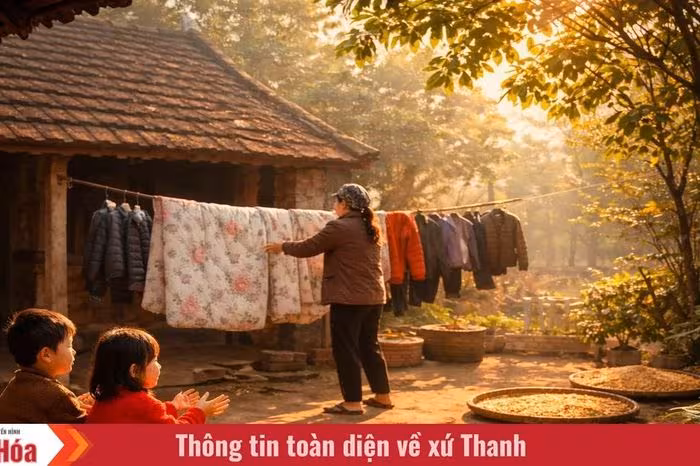 Nắng Đông Quê Mẹ: Ký Ức Vàng Rực Từ Những Tia Nắng Mỏng Manh