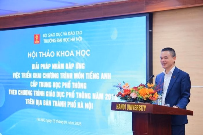 PGS.TS Nguyễn Văn Tr&agrave;o &ndash; Hiệu trưởng Trường ĐH H&agrave; Nội