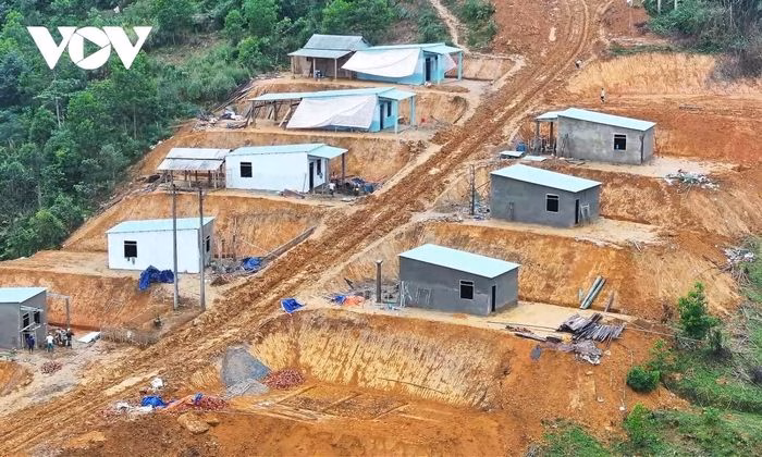 Những căn nh&agrave; mới ho&agrave;n th&agrave;nh tại c&aacute;c l&agrave;ng miền n&uacute;i Đ&agrave; Nẵng