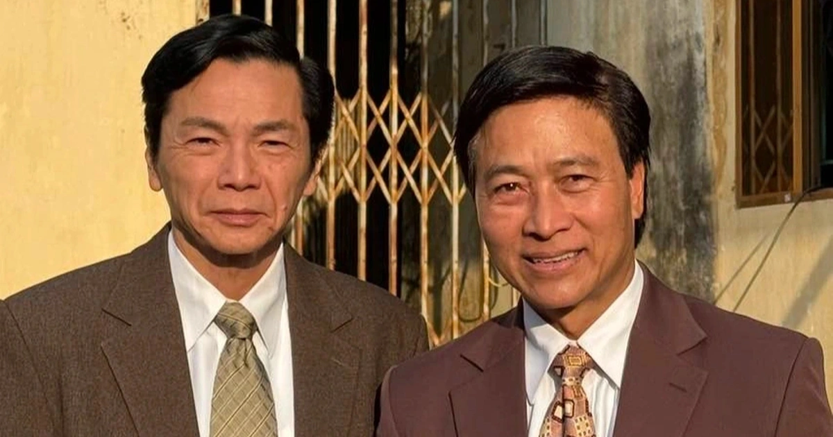 NSND Trung Anh và Quốc Tuấn đồng thời 65 tuổi: Khoảnh khắc hội ngộ gây bão trên mạng xã hội