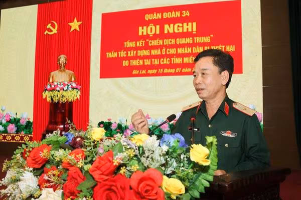 Quân đoàn 34 nhanh chóng xây dựng 80 ngôi nhà cho dân gian sau lũ: Thành tựu và bài học