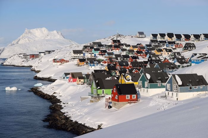 Quang cảnh thành phố Nuuk, Greenland Quang cảnh thành phố Nuuk, Greenland