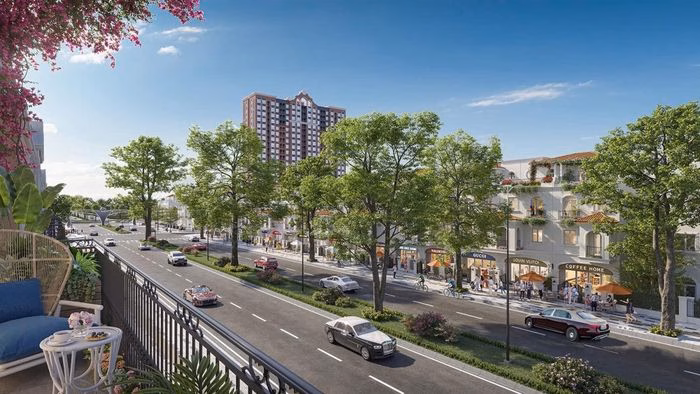 Shophouse ph&acirc;n khu Địa Trung Hải