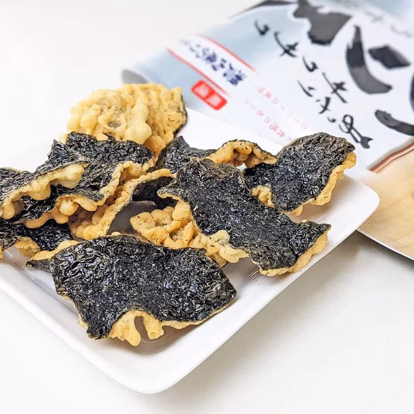 Snack rong biển tempura Nhật Bản gi&ograve;n rụm kết hợp với vị hải sản đậm đ&agrave;