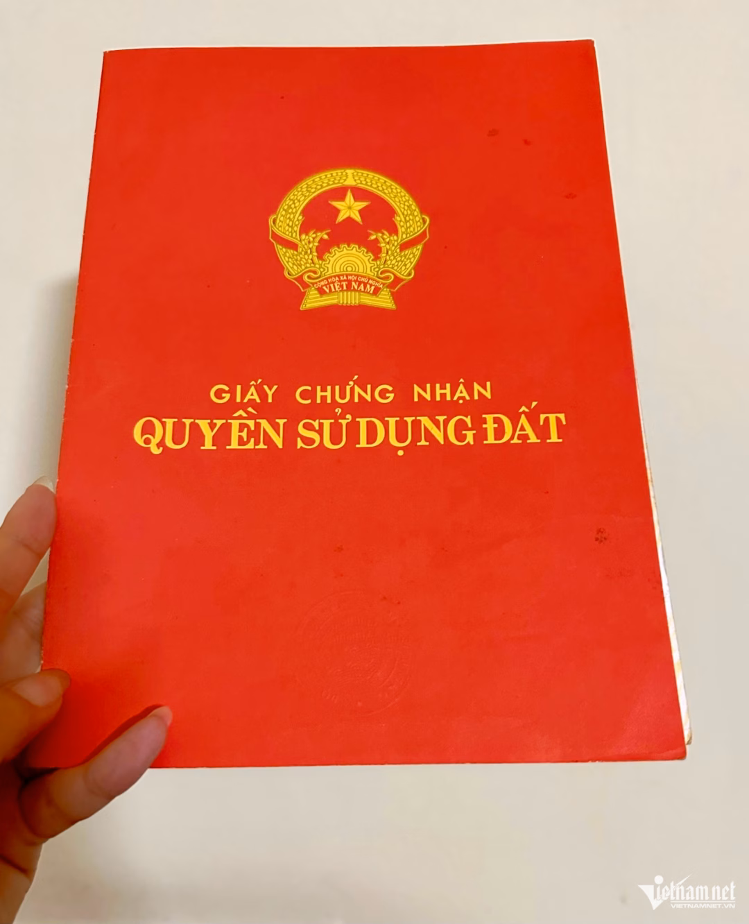 Sổ đỏ có ký hiệu chữ T Sổ đỏ có ký hiệu chữ T - minh hoạ