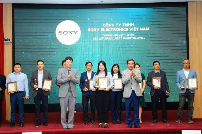 Sony BRAVIA đoạt giải Sản phẩm Hiệu suất Năng lượng cao nhất 2025