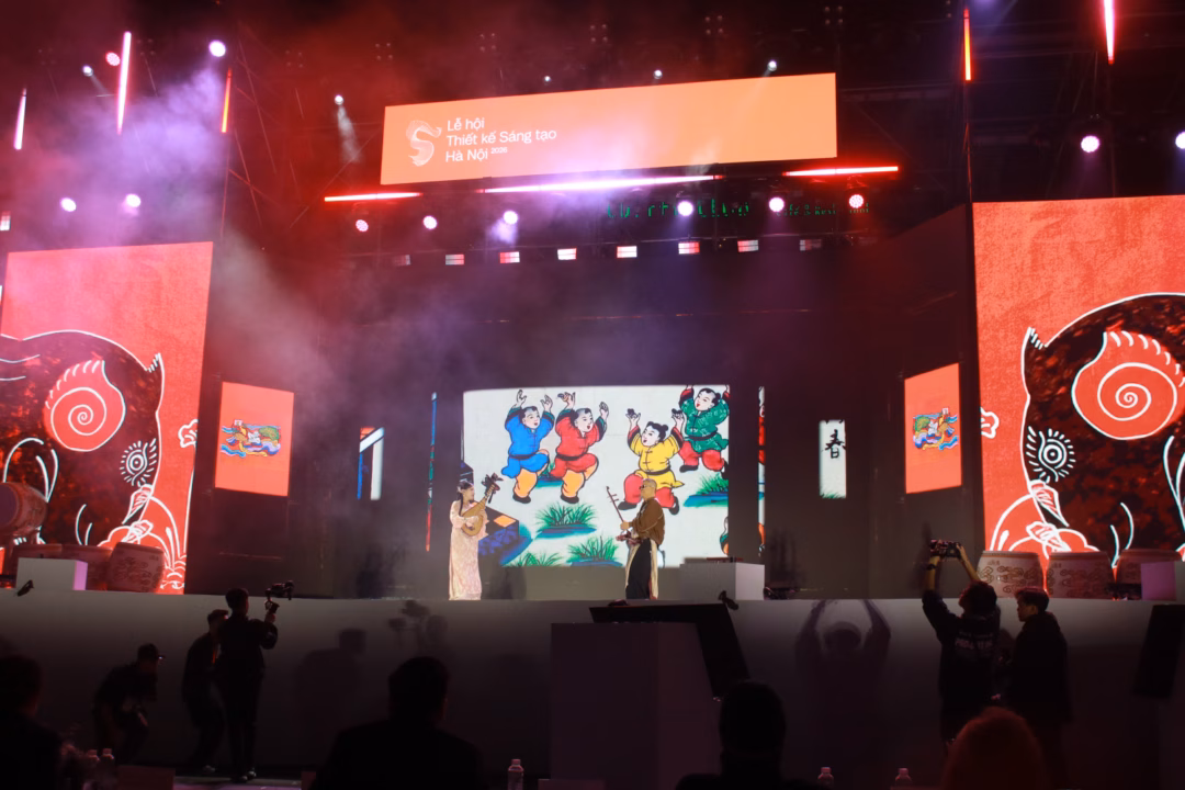 Kết hợp truyền thống v&agrave; hiện đại tại Lễ hội