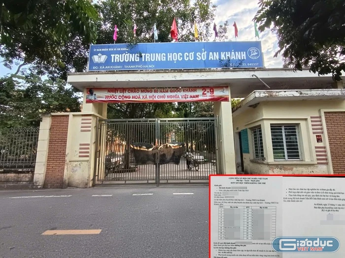 THCS An Khánh: Giáo viên dạy thêm học sinh chính khóa – Phát hiện và trả tiền