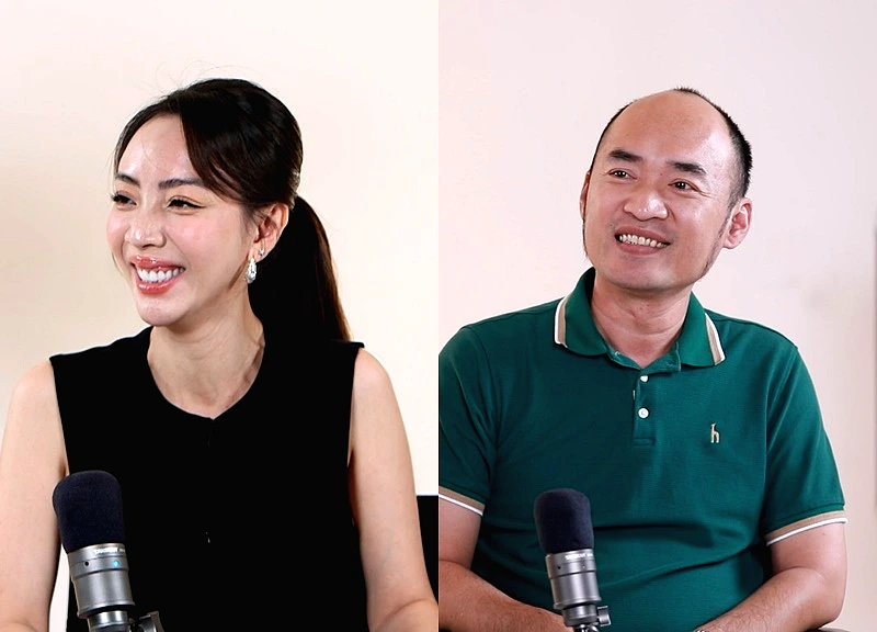 Tiến Luật cầu hôn Thu Trang bằng bánh bao trong ‘Sao Check’