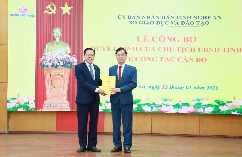 Tiến sĩ Nguyễn Văn Khoa, Giám đốc mới Sở GDTT Nghệ An 2026