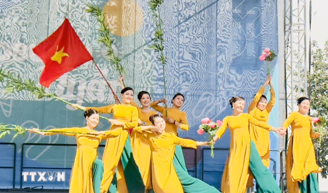 Tiết mục m&uacute;a Việt Nam tại Ng&agrave;y Văn ho&aacute; Việt Nam, Budapest