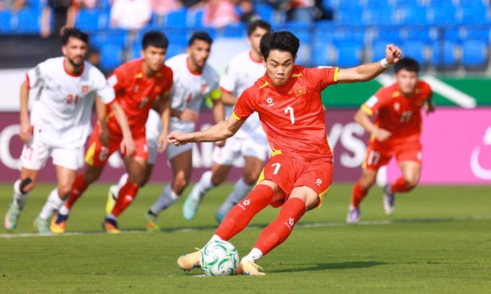 U23 Việt Nam thắng U23 Jordan