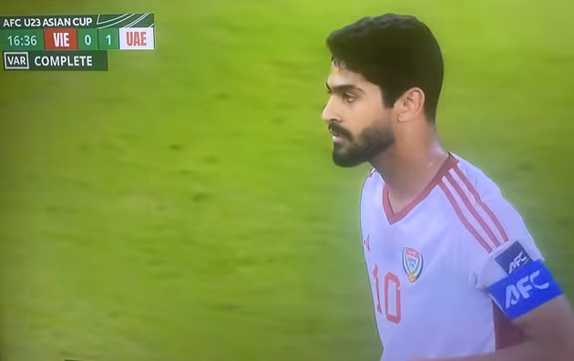 VAR và quyết định của trọng tài Iran: Tại sao bàn thắng U23 UAE bị hủy?