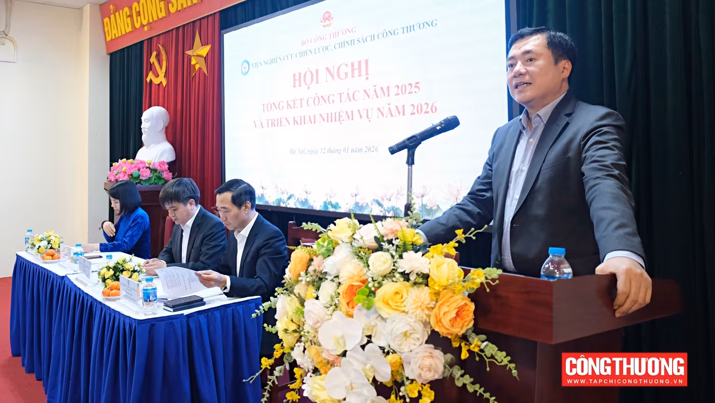 Viện Nghiên cứu Chiến lược – Chính sách Công Thương: Thành tựu 2025, Định hướng 2026