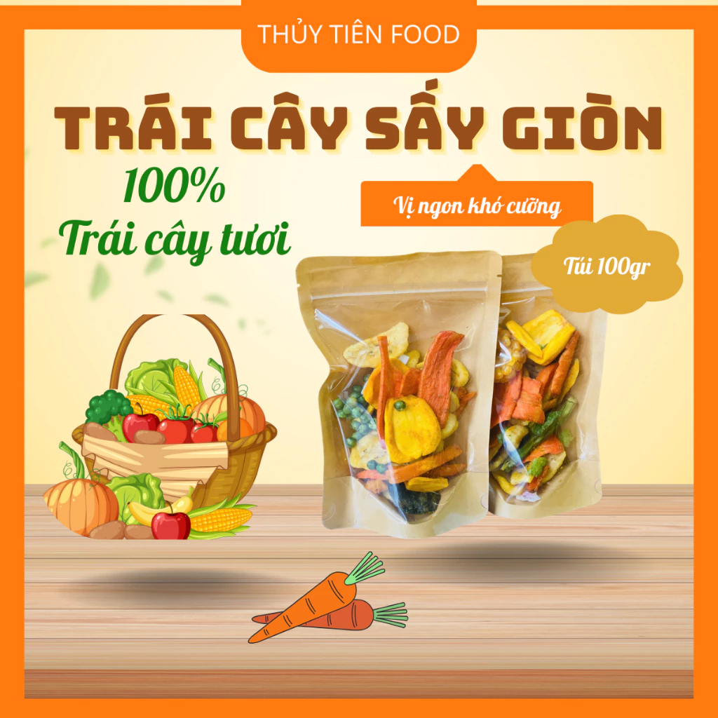 Ăn Vặt Giòn Ngon mà Không Biết: Sự Thật Về Trái Cây Sấy Đà Lạt