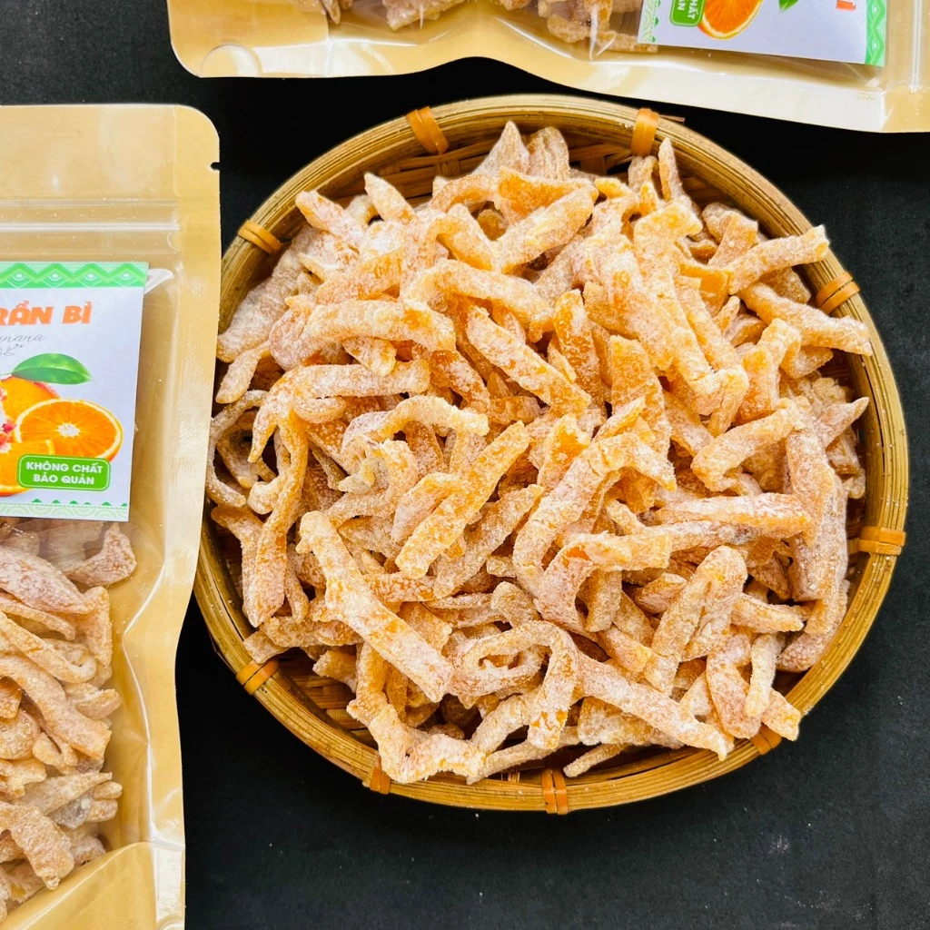 Làm thế nào để bảo quản mứt trần bì Mangline Farm luôn giòn và thơm ngon?