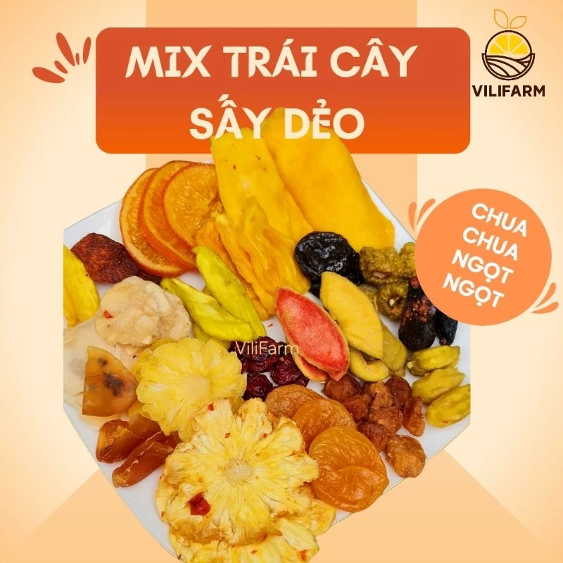 Mẹo chọn trái cây sấy dẻo ít đường ngon đúng điệu không phải ai cũng biết