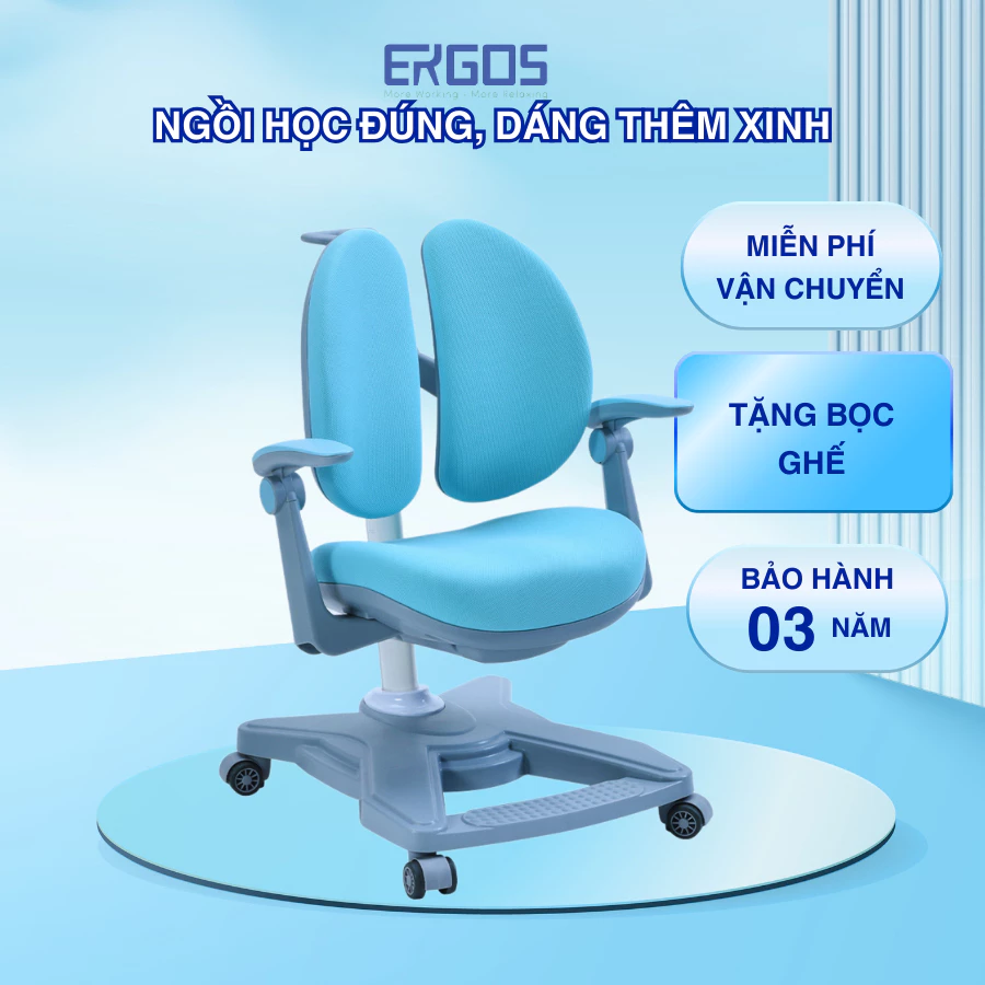 Ghế học sinh chống gù – Liệu có thực sự giúp bé học tập thoải mái và bảo vệ cột sống?