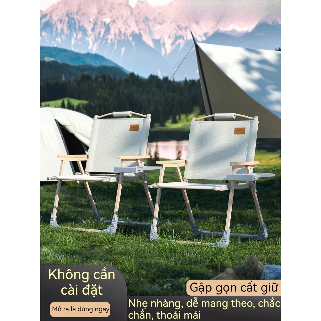 Ghế xếp ngoài trời có thể ngả lưng – Lựa chọn hoàn hảo cho chuyến cắm trại không đau lưng