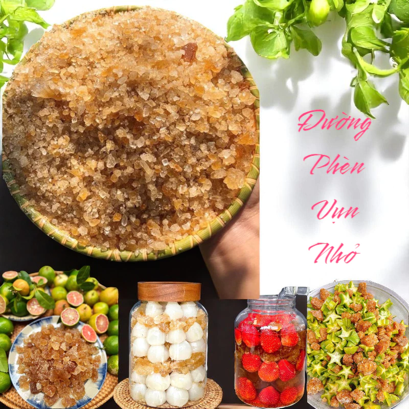 Vì Sao Đường Phèn Vụn Nhỏ Là Lựa Chọn Hoàn Hảo Cho Món Ăn Vặt Và Nấu Ăn Hàng Ngày?