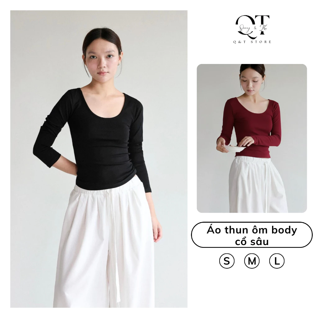 Làm thế nào để chọn áo thun dài tay phù hợp với dáng người để không bị lỗi mốt?