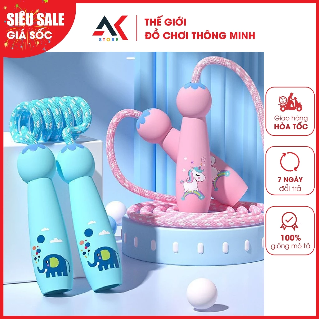 Làm thế nào để chọn dây nhảy cho bé phù hợp để tránh chấn thương khi tập thể dục