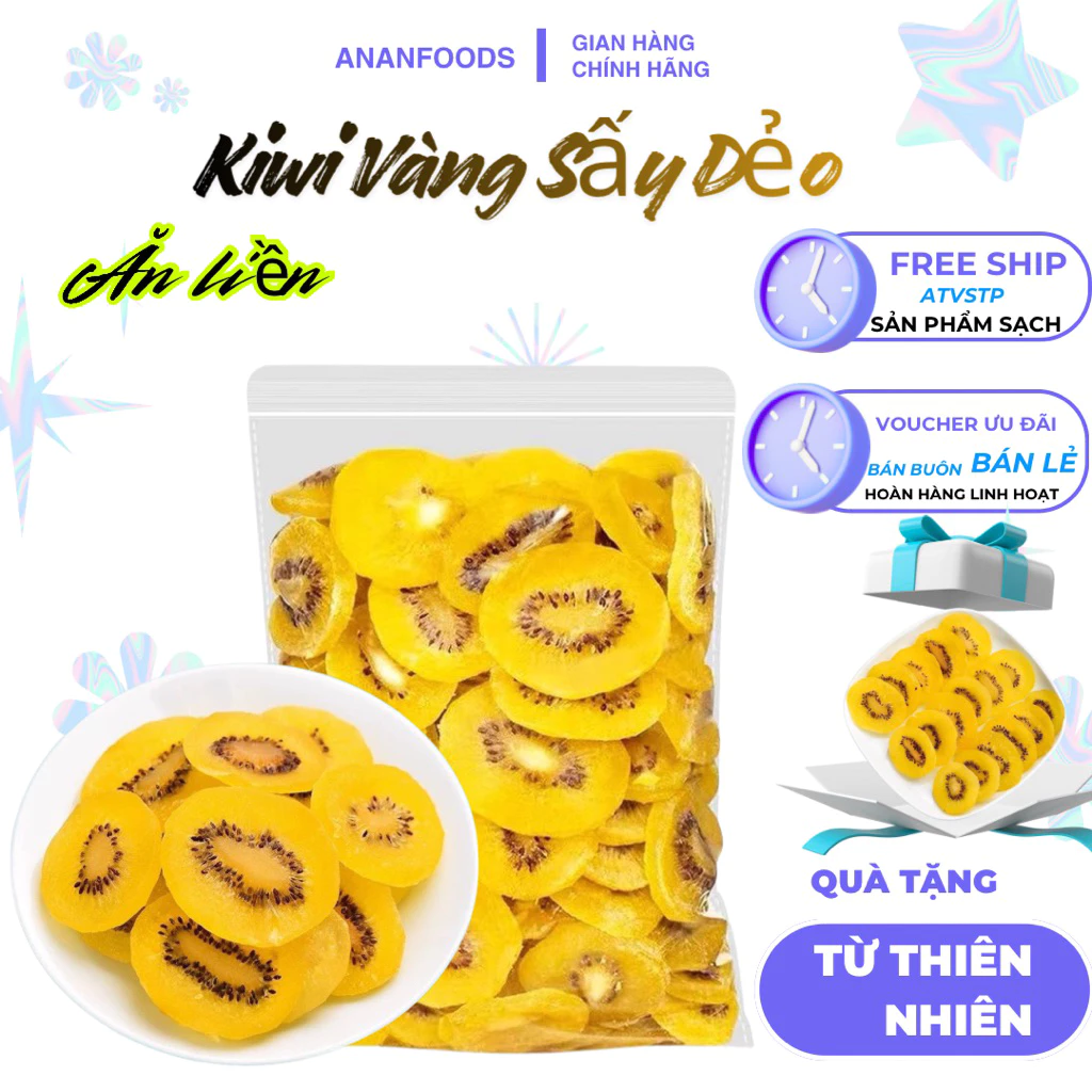 Kiwi vàng sấy dẻo có thực sự tốt cho sức khỏe như quảng cáo? Mẹo chọn và sử dụng để tối ưu lợi ích