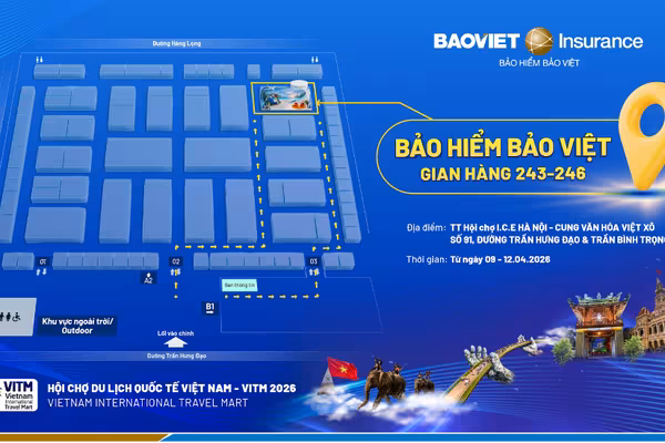 Bảo hiểm Bảo Việt tại VITM 2026: Giải pháp du lịch an toàn và ưu đãi eSIM