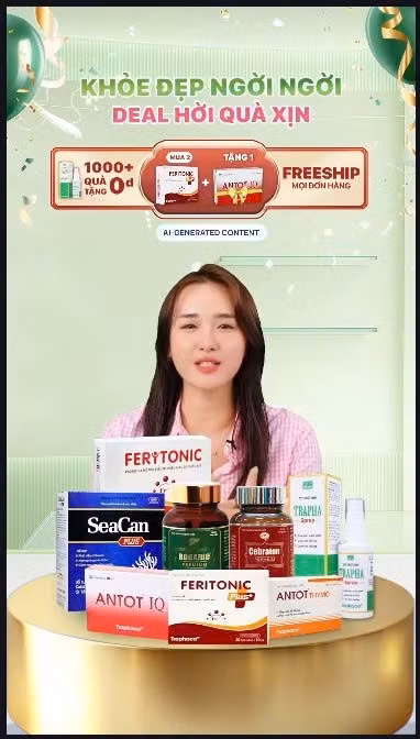 Sử dụng AI trong livestream để trẻ hóa cách tiếp cận người tiêu dùng Traphaco ứng dụng AI livestream bán hàng tiếp cận khách hàng trẻ