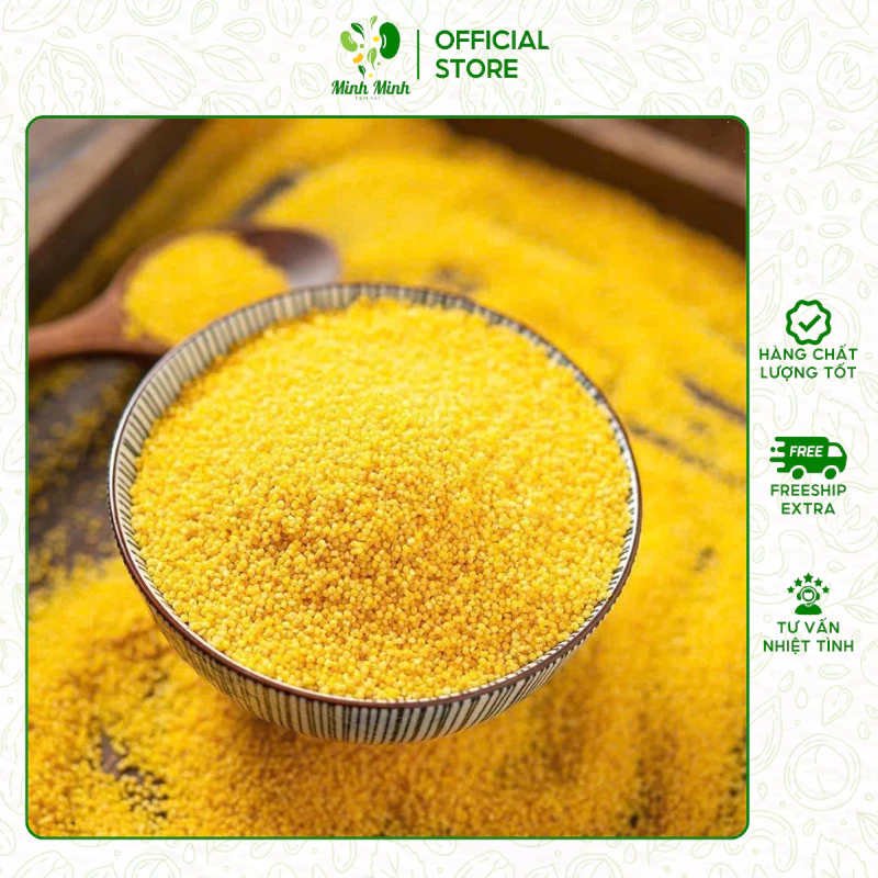 Hạt kê tách vỏ: khi bạn nghĩ chỉ dùng làm sữa hạt, mà thực tế lại là bí quyết tạo độ ngậy cho cháo sáng