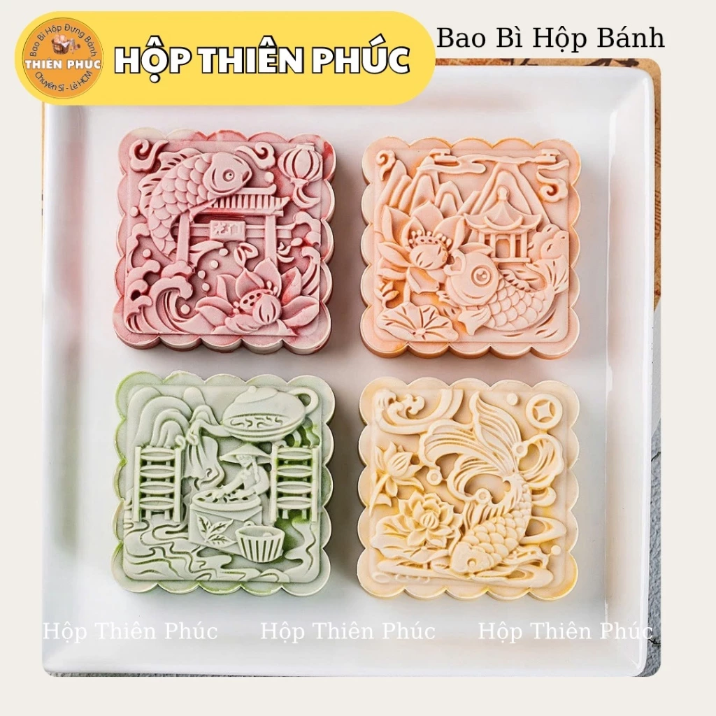 Bí quyết tránh bánh trung thu bị nứt khi dùng khuôn vuông lần đầu – kinh nghiệm thực tế của người mới