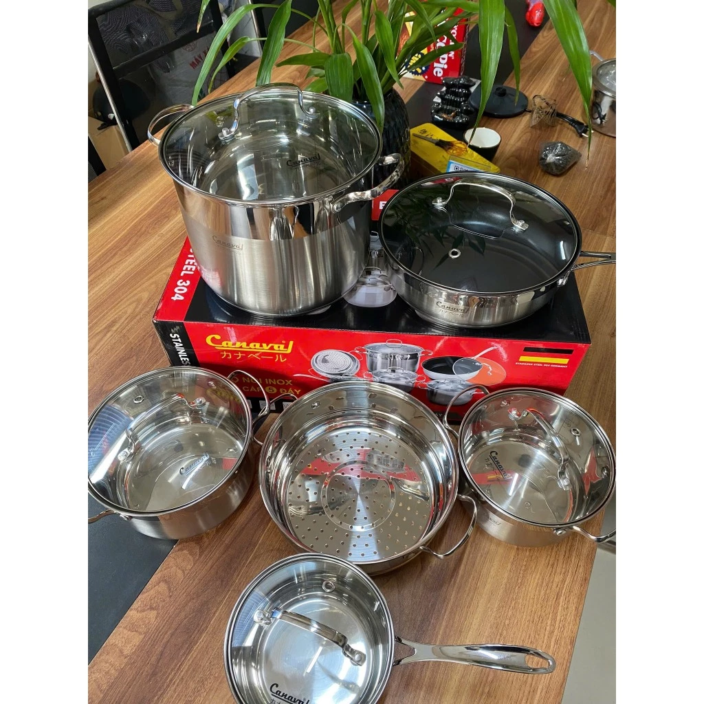 Những chi tiết ẩn của bộ nồi inox 6 món có chức năng hấp mà người dùng mới nhận ra sau tháng đầu dùng