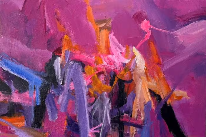 Giải mã ‘Sắc màu phiêu lãng’: Bước chuyển mình bạo liệt của họa sĩ Nguyễn Đức Quang