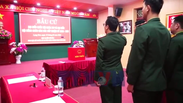 Lá phiếu nơi biên cương: Trách nhiệm và niềm tin của chiến sĩ Lạng Sơn