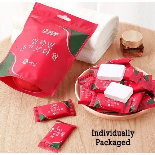 Khi dự trữ giấy ướt cotton dùng một lần cho chuyến du lịch ngắn, bạn sẽ bất ngờ vì chúng lại tốn thời gian hơn dự tính