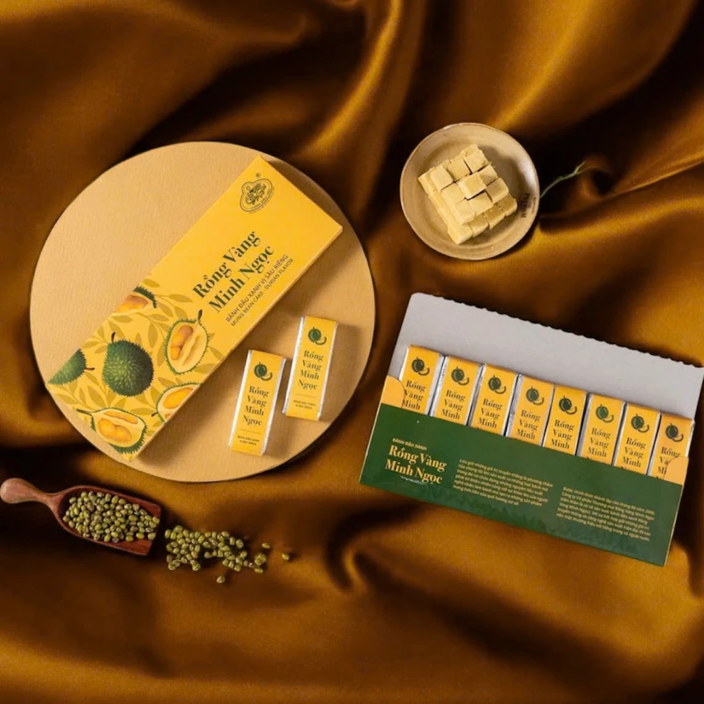 Làm sao để bảo quản bánh đậu xanh sầu riêng Rồng Vàng Minh A28 sau khi mở gói?