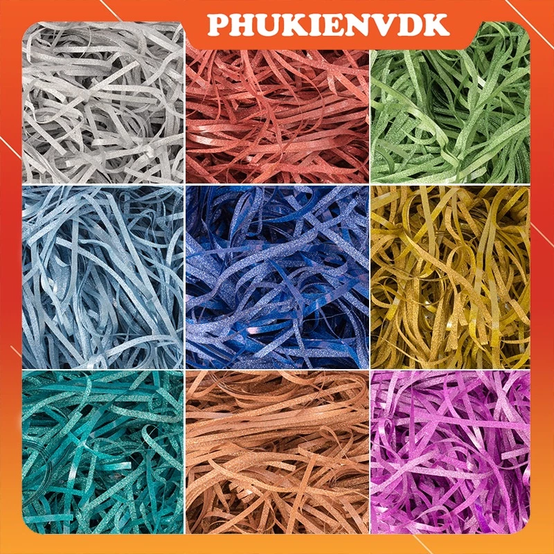 Giấy nhũ kim lót hộp quà: vẻ sang trọng dễ gây rủi ro khi đóng gói chặt