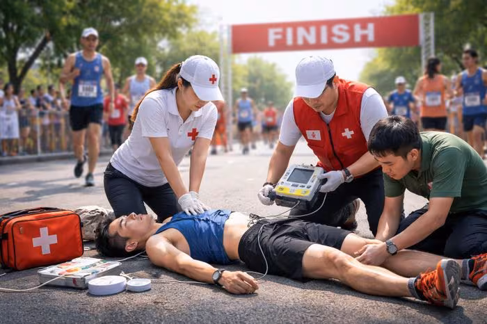 Cảnh báo ngừng tim khi chạy bộ: Đừng để đam mê trở thành bi kịch