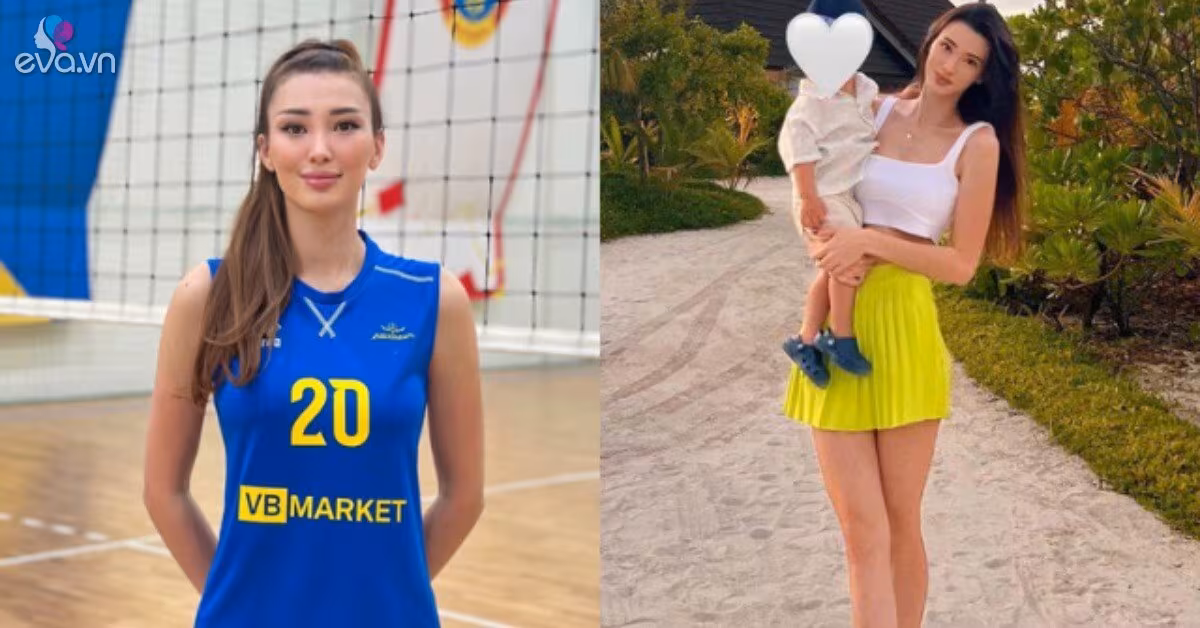 Ly hôn chồng đại gia, “nữ thần bóng chuyền” gây sốt với vóc dáng mẹ đơn thân