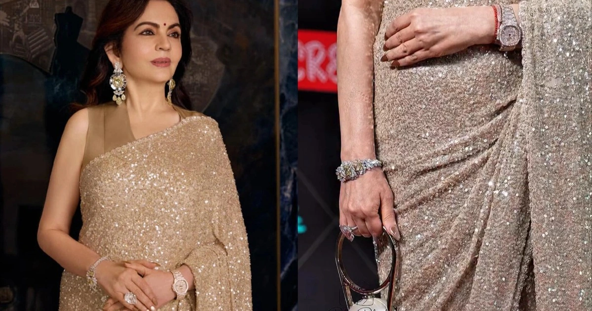 Nita Ambani: Đỉnh Cao Xa Xỉ Với Nhẫn Kim Cương 340 Tỷ Và Saree Gia Truyền