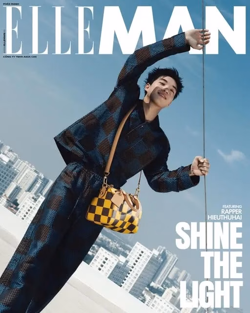 HIEUTHUHAI trên bìa ELLE MAN