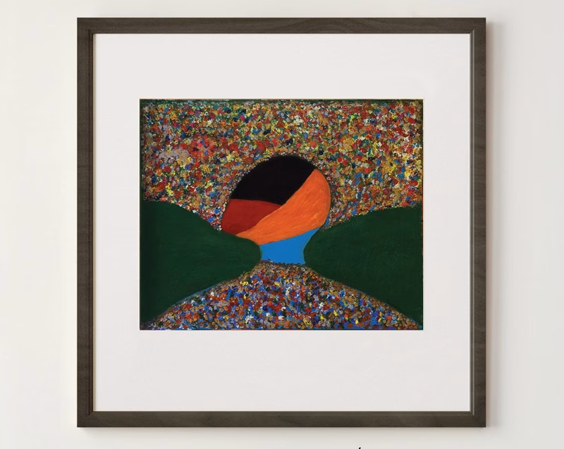 Tranh “Con mắt No.4” thuộc bộ sưu tập “The Eye Series” của Tongla Art