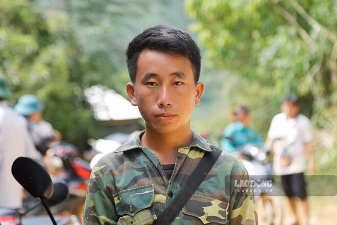 Bản Háng Pu Xi, xã Xa Dung, tỉnh Điện Biên tan hoang sau trận lũ quét. Ảnh: Quang Đạt