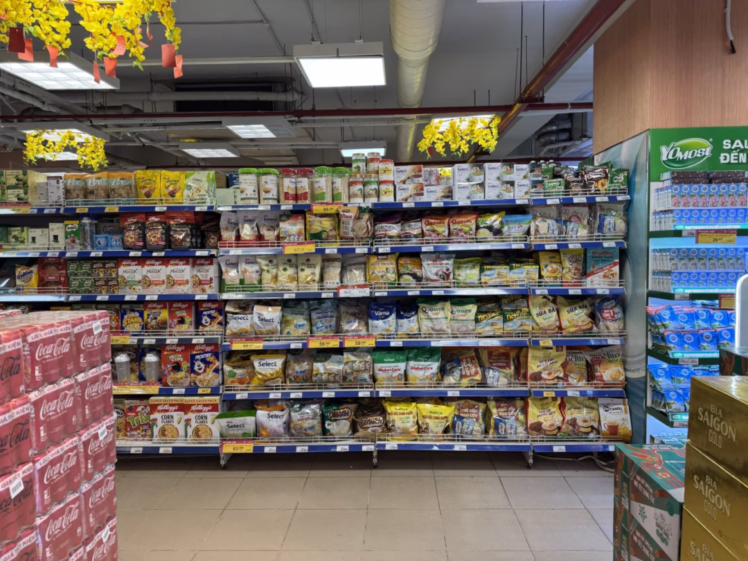 Bên trong một siêu thị của hệ thống Co.op Mart trực thuộc Saigon Co.op. (hình minh họa)